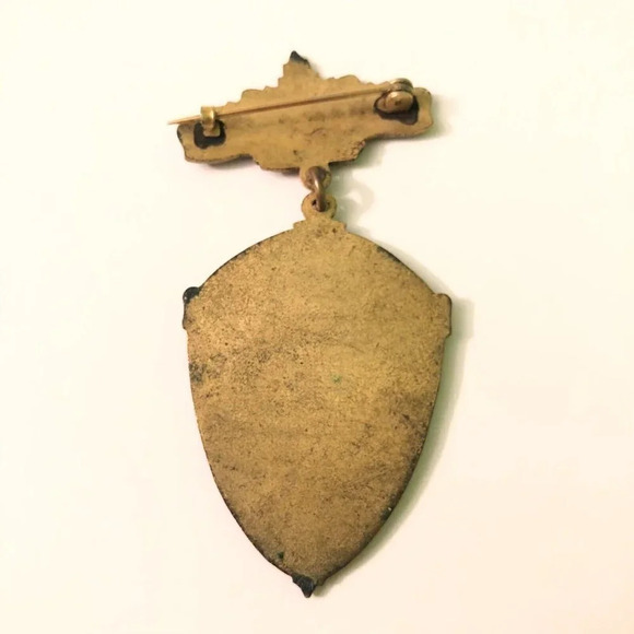 Vintage 1921 Toronto Sovereign 97th Annual Session Grand Lodge  Membership Pin - Picture 4 of 8